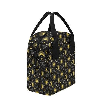 Sun Moon Print Design LKS301 Insulated Lunch Bag