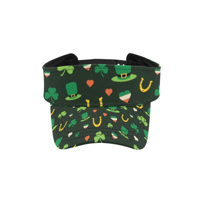 Shamrock Print Design LKS308 Unisex Sun Visor