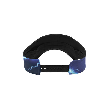 Lightning Thunder Pattern Print Design 04 Unisex Sun Visor