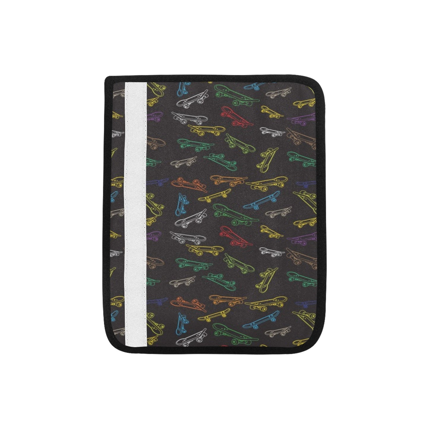 Skateboard Print Design LKS301 Car Seat Belt Cover