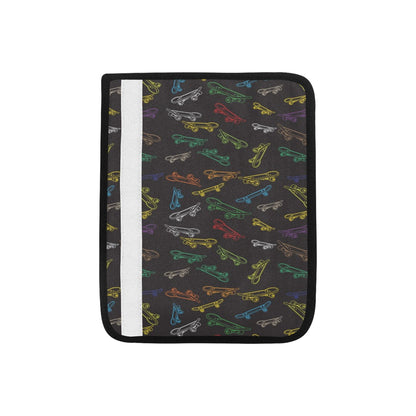 Skateboard Print Design LKS301 Car Seat Belt Cover