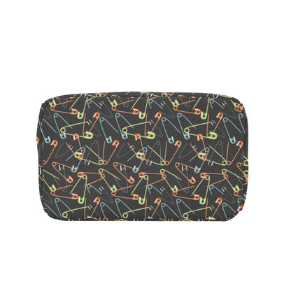 Safety Pin Print Design LKS301 Insulated Lunch Bag