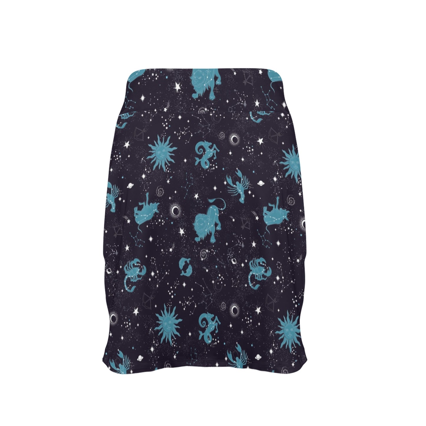 Zodiac Print Design LKS303 17" Golf & Pickleball Skort with Pockets