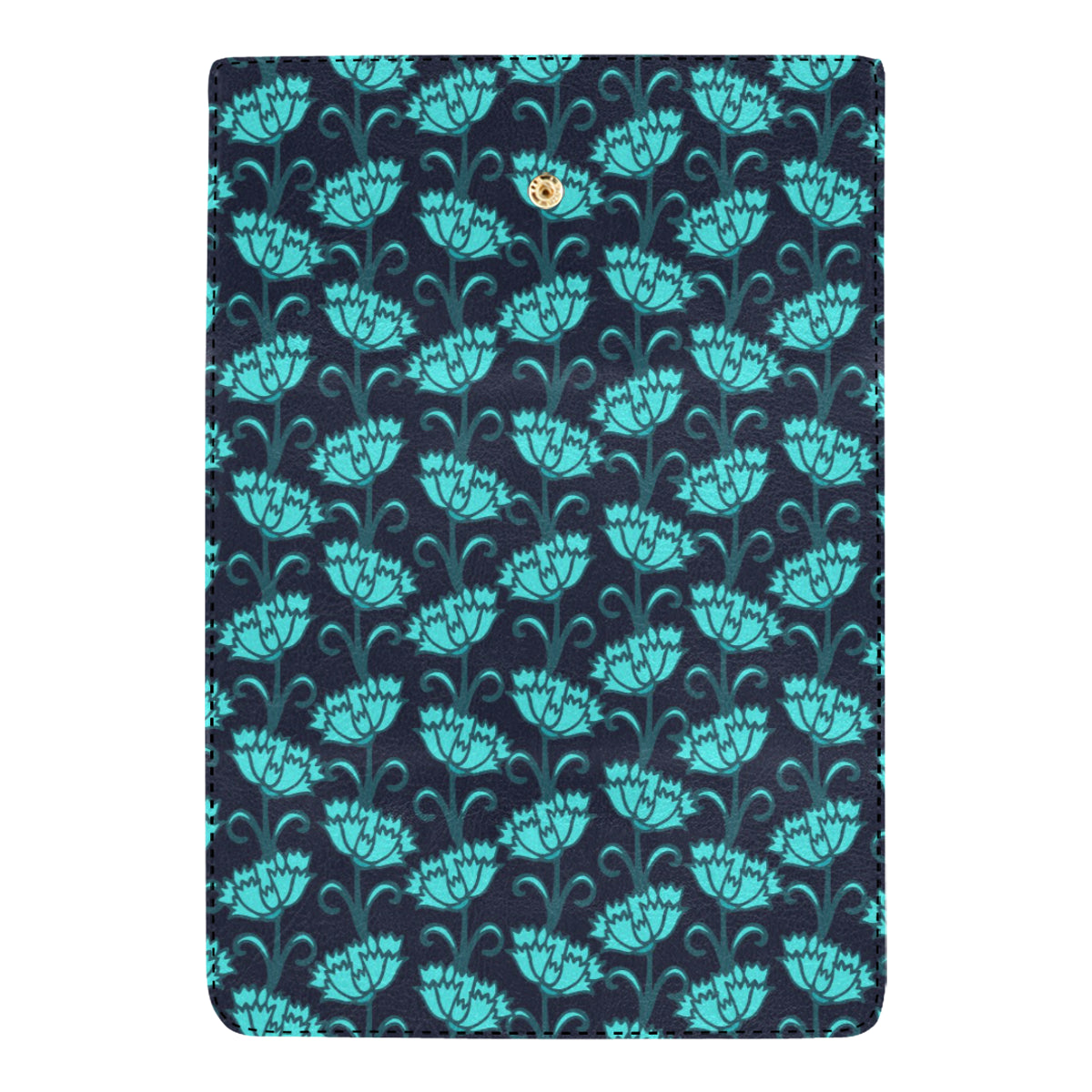 Carnations Pattern Print Design CN06 Women's Trifold Wallet