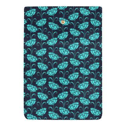 Carnations Pattern Print Design CN06 Women's Trifold Wallet