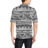 Draw Tribal Aztec Men Polo Shirt