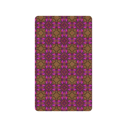 kaleidoscope Abstract Print Design Rubber Doormat