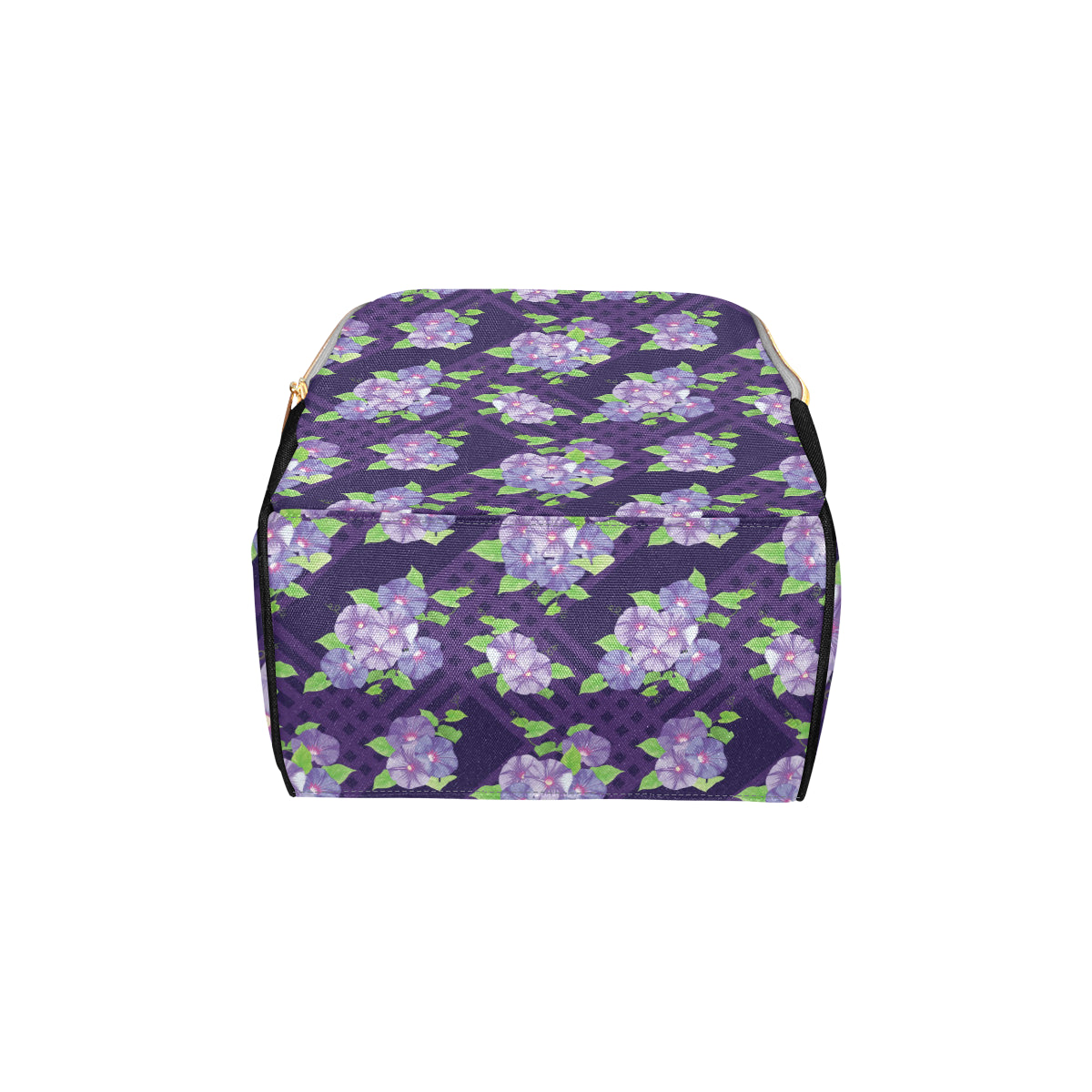 Morning Glory Pattern Print Design MG03 Diaper Bag Backpack
