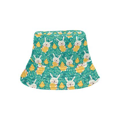 Easter Eggs Pattern Print Design RB02 Unisex Bucket Hat