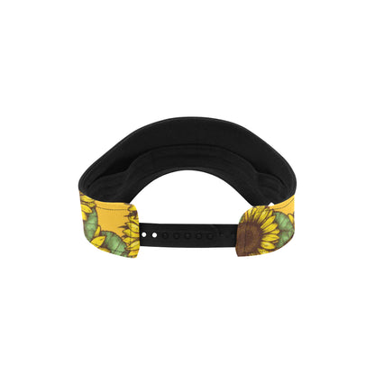 Sunflower Pattern Print Design SF04 Unisex Sun Visor