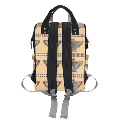 Native American Eagle Pattern Diaper Bag Backpack
