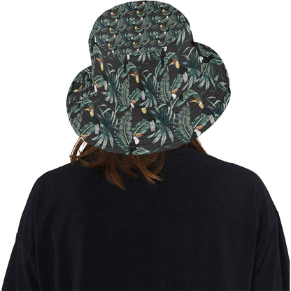 Rainforest Pattern Print Design RF06 Unisex Bucket Hat