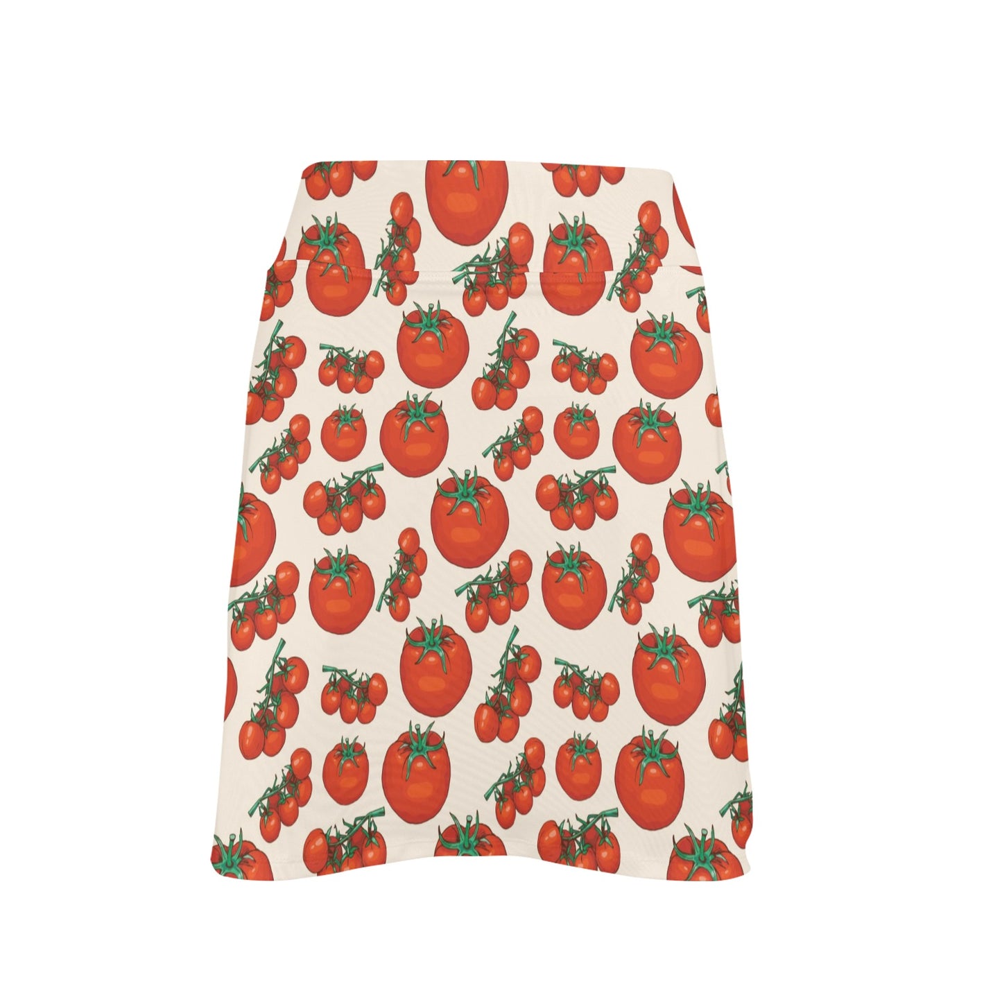 Tomato Print Design LKS302 17" Golf & Pickleball Skort with Pockets