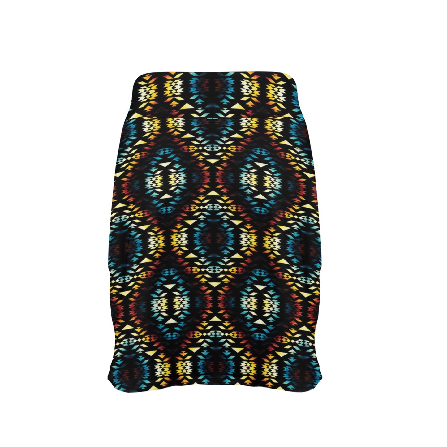 Tribal Pattern Print Design LKS309 17" Golf & Pickleball Skort with Pockets