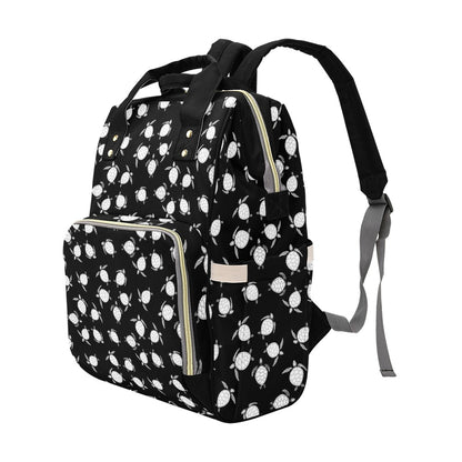 Sea Turtle Print Design LKS303 Diaper Bag Backpack