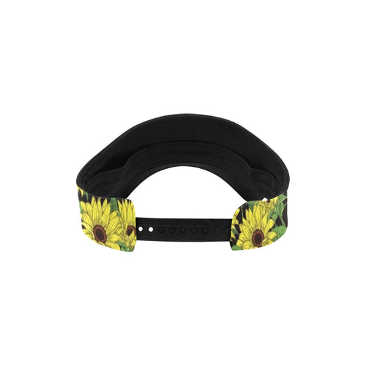 Sunflower Print Design LKS3010 Unisex Sun Visor