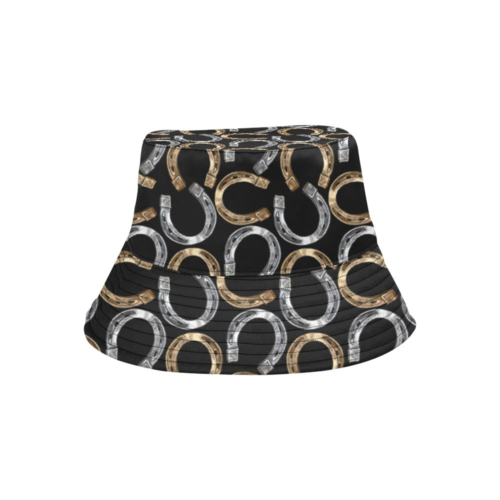 Horseshoe Print Design LKS305 Unisex Bucket Hat