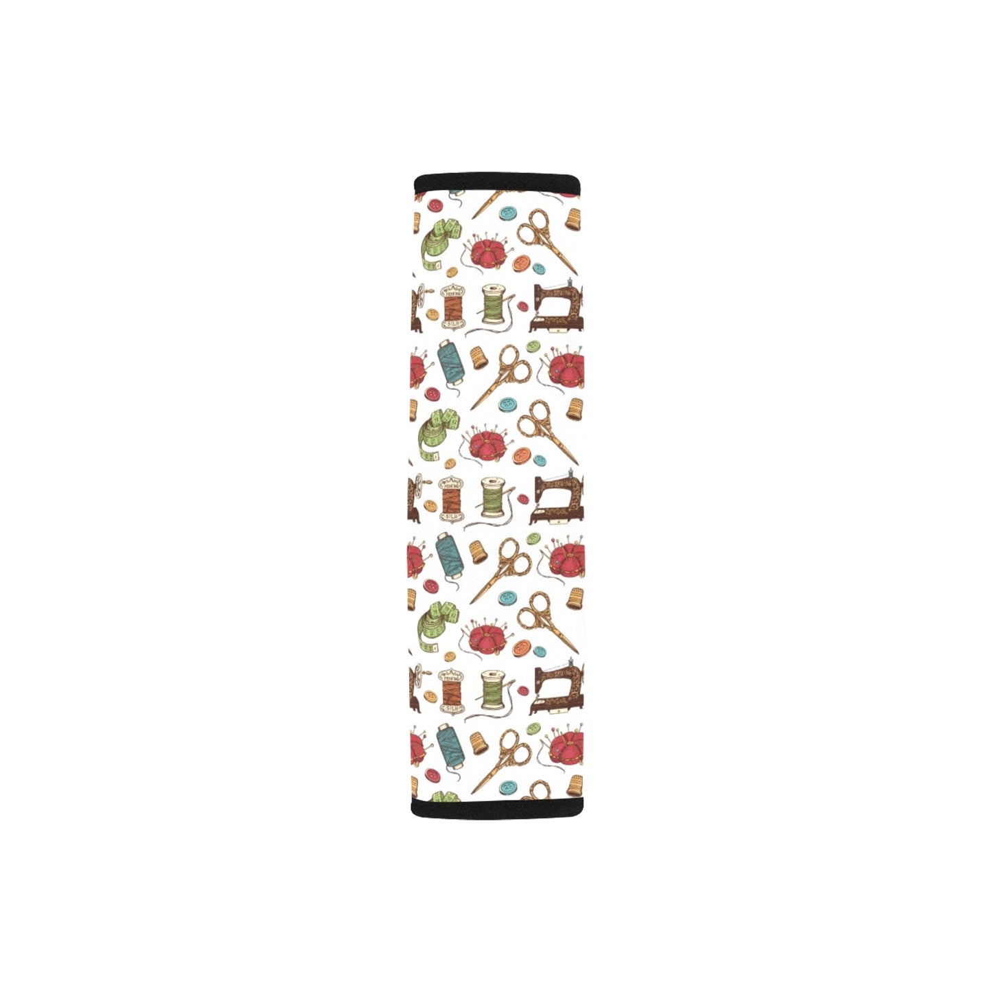 Sewing Equipment Print Design LKS304 Car Seat Belt Cover