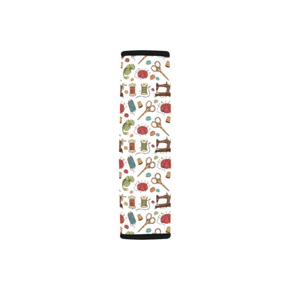 Sewing Equipment Print Design LKS304 Car Seat Belt Cover