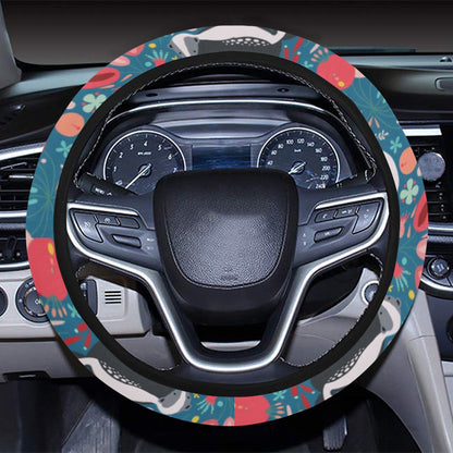 Skunk Print Design LKS302 Steering Wheel Cover with Elastic Edge