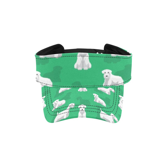 Sealyham Terriers Print Design LKS301 Unisex Sun Visor