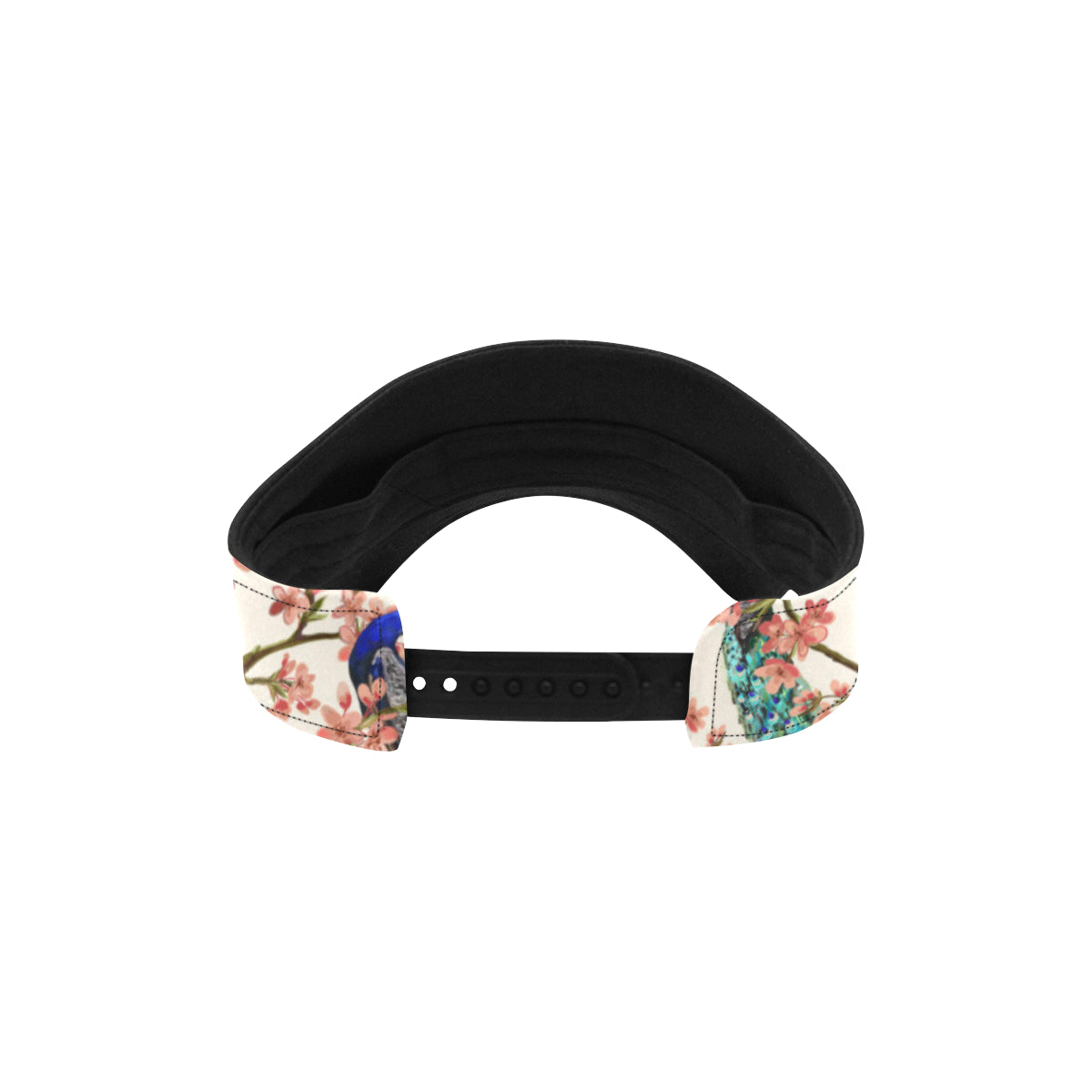 Cherry Blossom Peacock Unisex Sun Visor