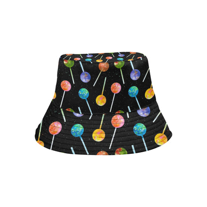 Lollipop Pattern Print Design LL04 Unisex Bucket Hat