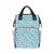 Narwhal Themed Print Diaper Bag Backpack