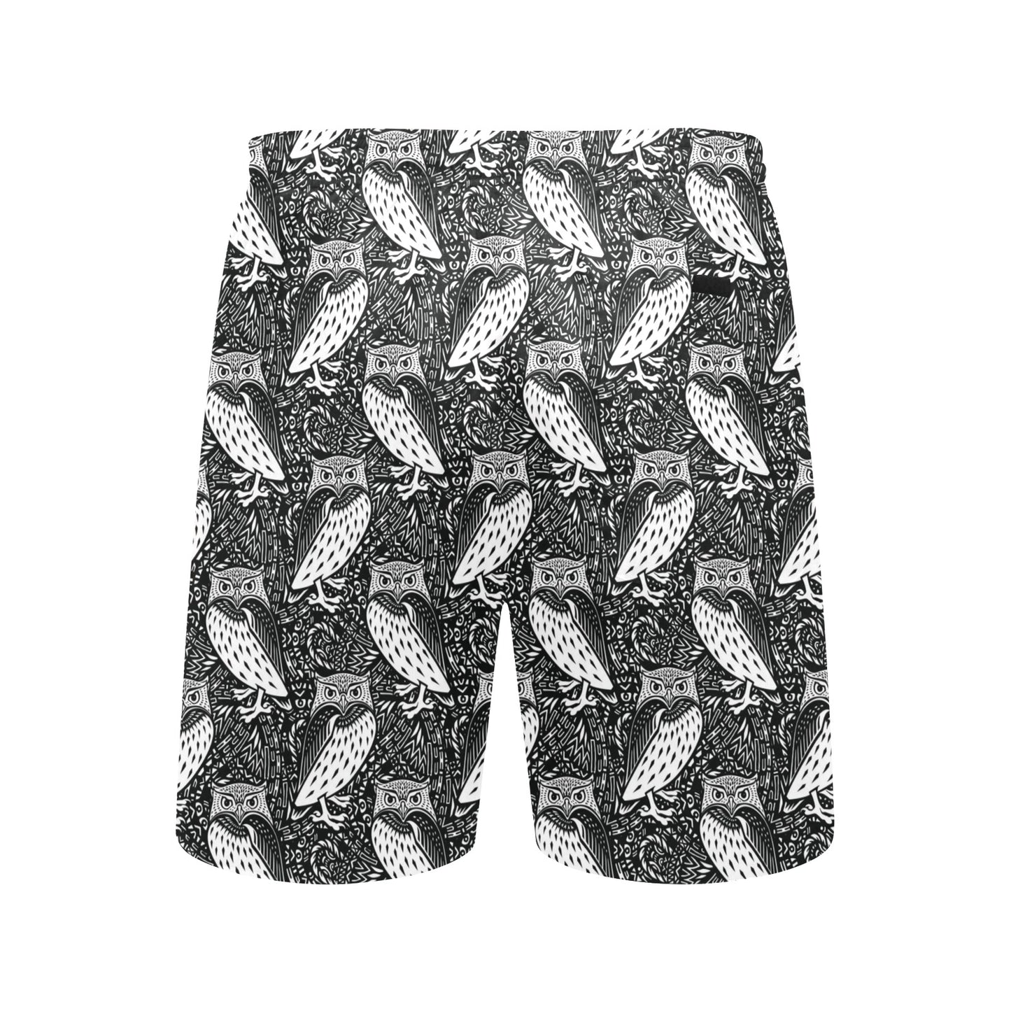 Tribal Pattern Print Design LKS308 Men's Swim Trunks Beach Shorts