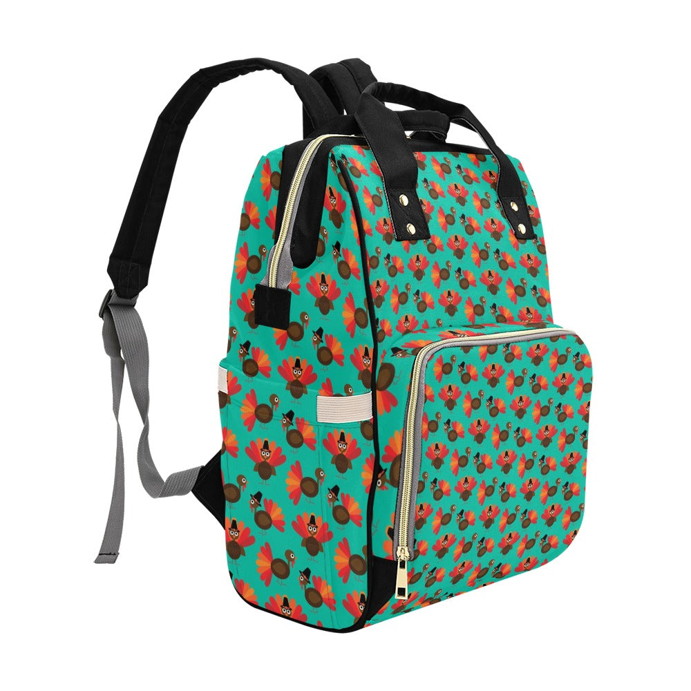 Thanksgiving Print Design LKS307 Diaper Bag Backpack