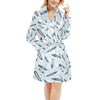 Surfboard Print Design LKS306 Women's Fleece Robe