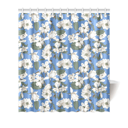 Magnolia Pattern Print Design 01 Shower Curtain