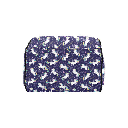 Unicorn Print Design LKS305 Diaper Bag Backpack