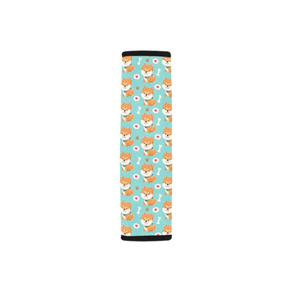 Shiba Inu Print Design LKS3013 Car Seat Belt Cover