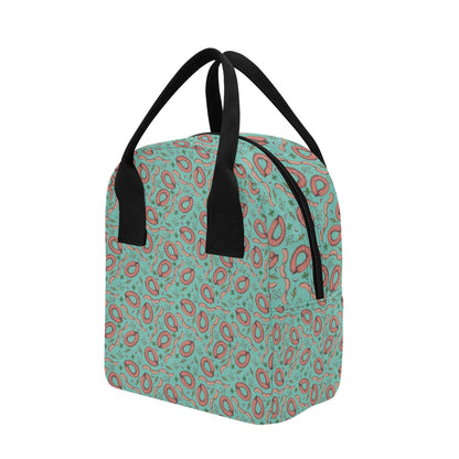 Sausage Print Design LKS303 Insulated Lunch Bag