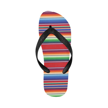 Serape Print Design LKS304 Flip Flops