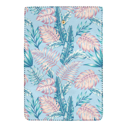 Tropical Flower Pattern Print Design TF01 Women's Trifold Wallet