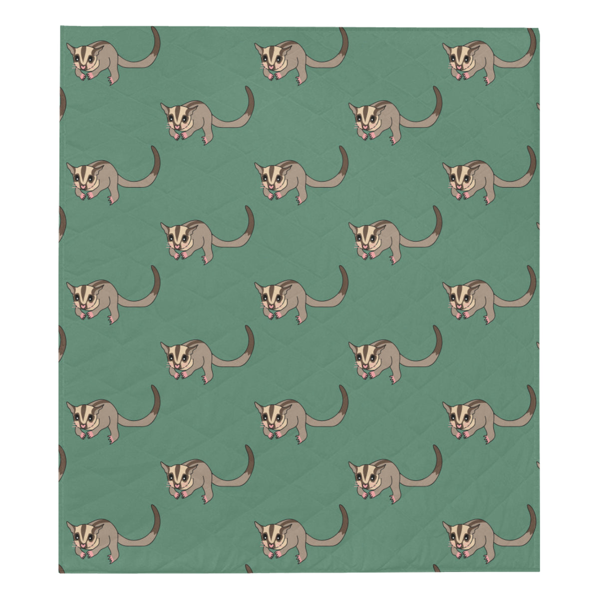 Sugar Glider Pattern Print Design 01 Premium Quilt