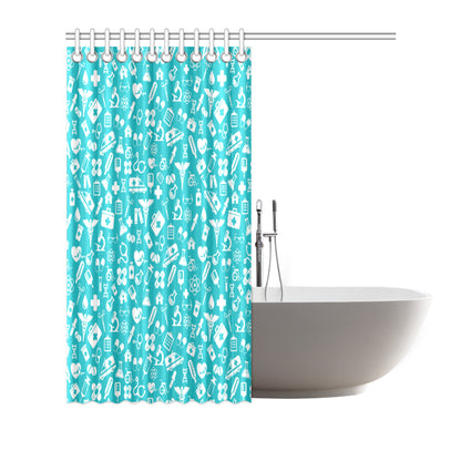 Medical Pattern Print Design 04 Shower Curtain