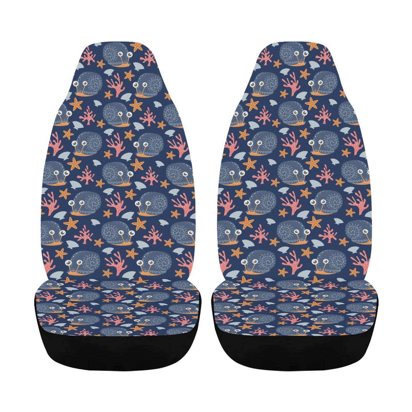 Snail Print Design LKS402 Car Seat Covers