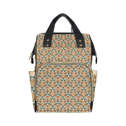 Celtic Pattern Print Design 08 Diaper Bag Backpack