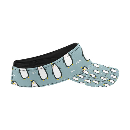 Penguin Pattern Print Design A02 Unisex Sun Visor