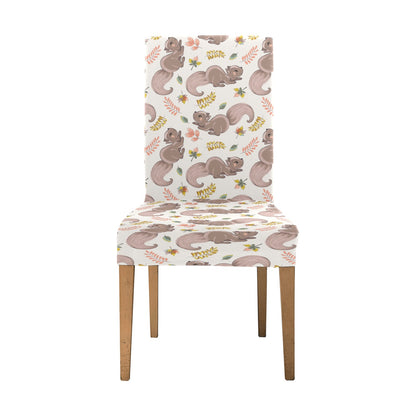 Squirrel Print Design LKS307 Dining Chair Slipcover
