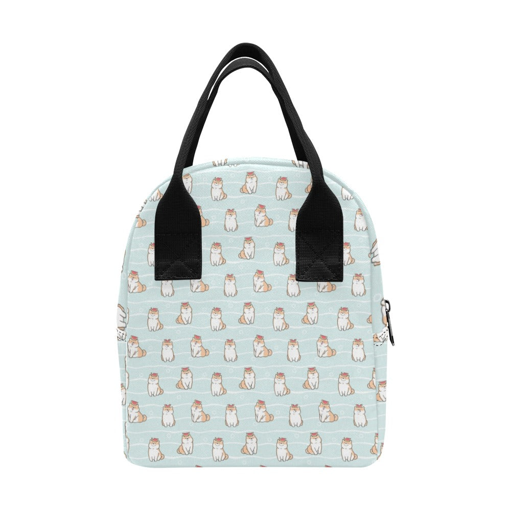Shiba Inu Print Design LKS3011 Insulated Lunch Bag