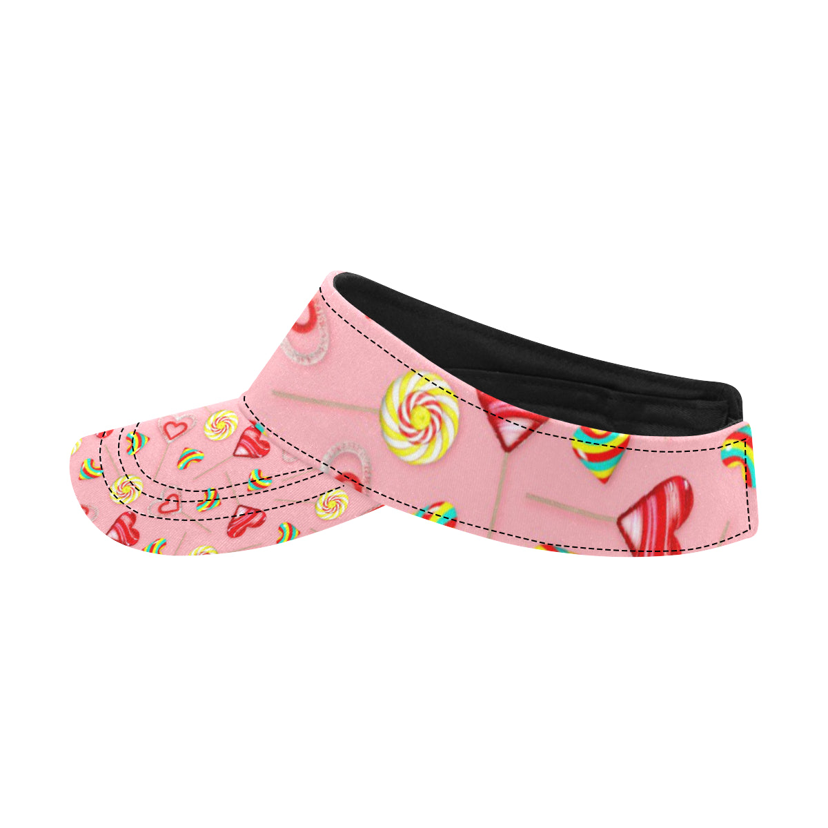 Lollipop Pattern Print Design LL05 Unisex Sun Visor