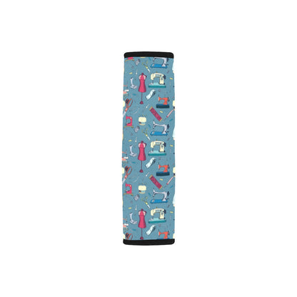 Sewing Equipment Print Design LKS301 Car Seat Belt Cover