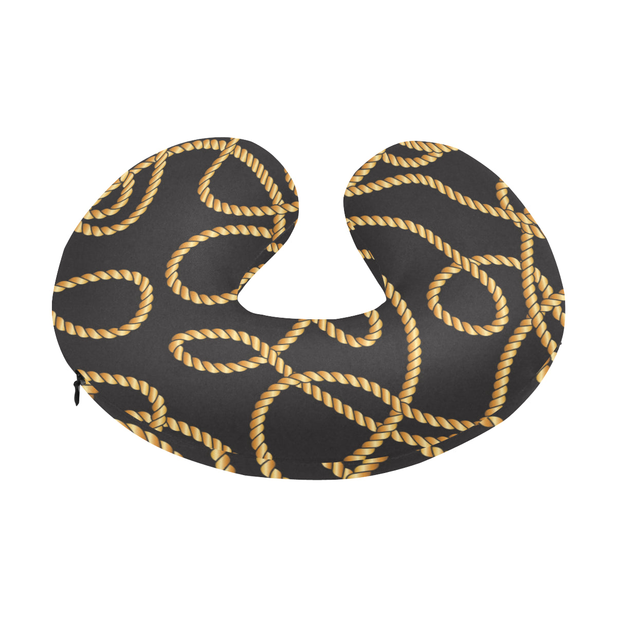 Rope Pattern Print Design A04 U-Shaped Travel Neck Pillow