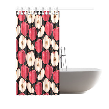 Apple Pattern Print Design AP02 Shower Curtain