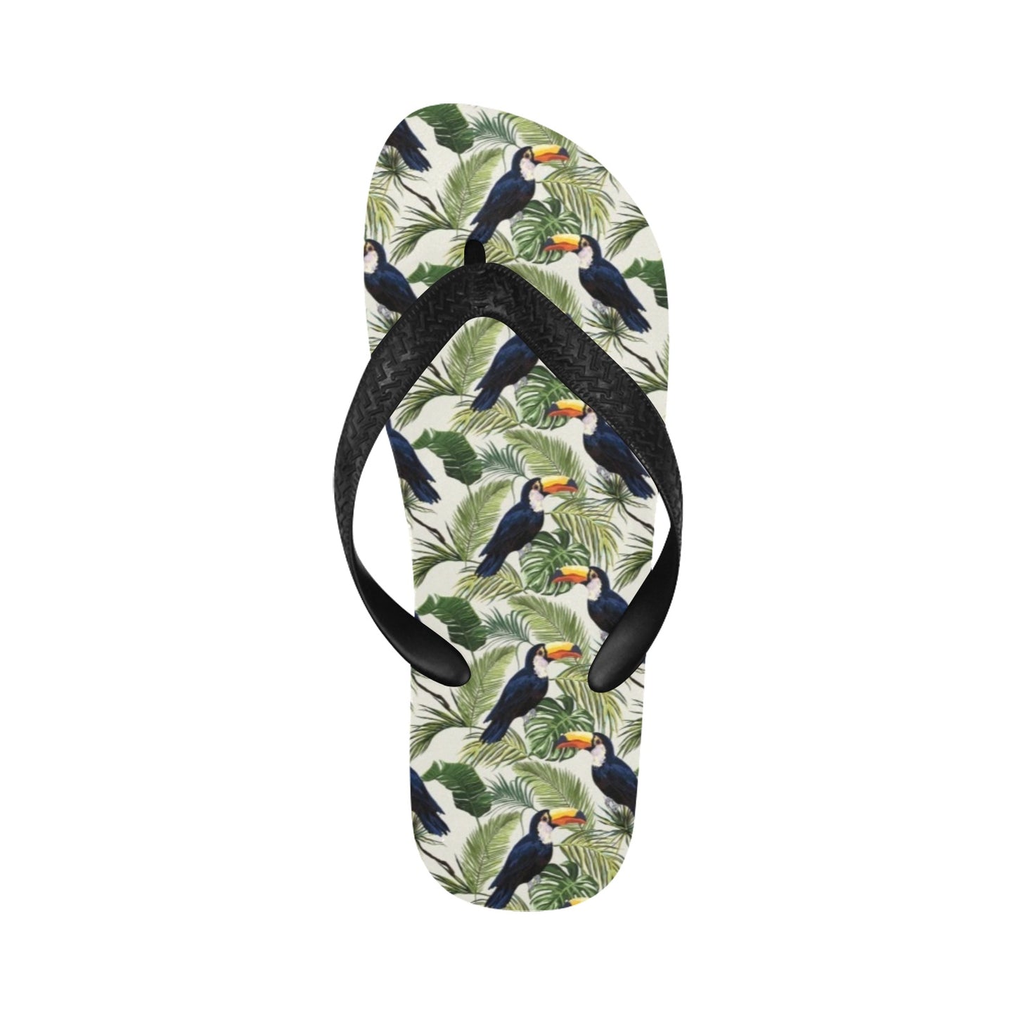 Toucan Print Design LKS308 Flip Flops