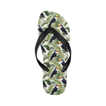 Toucan Print Design LKS308 Flip Flops